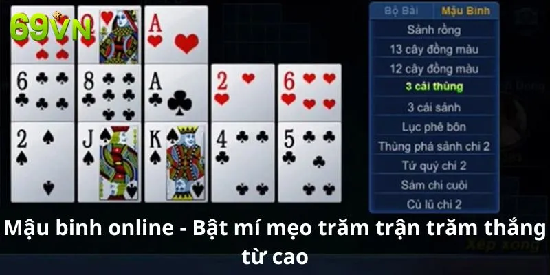 Mậu Binh Online - Bật Mí Mẹo Trăm Trận Trăm Thắng